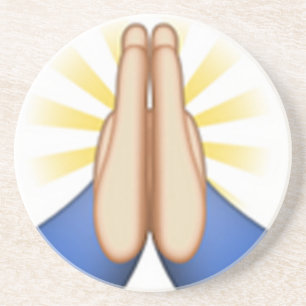 Posavasos De Arenisca emoji de oración