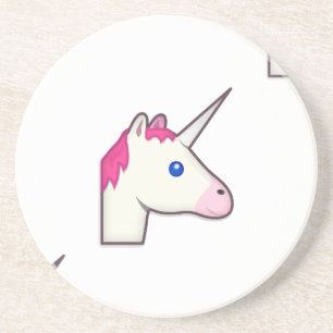 Posavasos De Arenisca emoji de unicornio