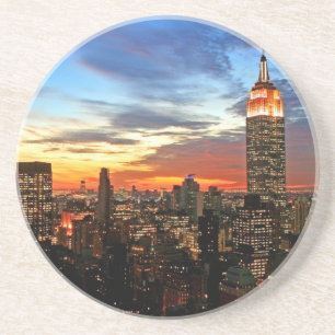 Posavasos De Arenisca Empire State Building Nueva York