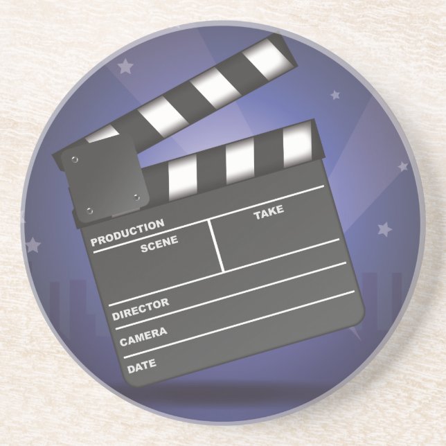 Posavasos De Arenisca En el Cine (Frente)