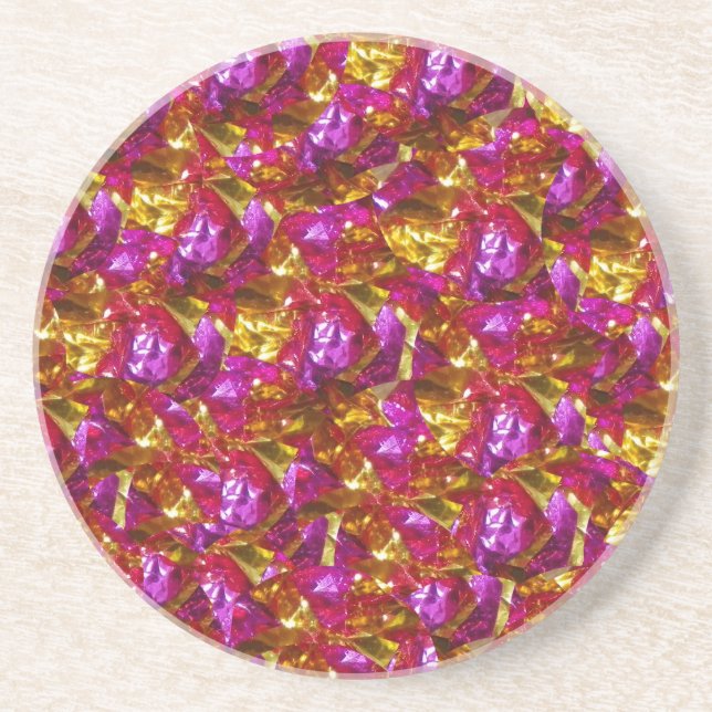 Posavasos De Arenisca En La Pascua Rosa (Frente)