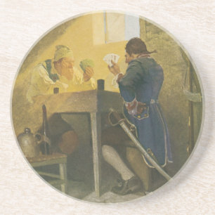 Posavasos De Arenisca En las Cartas en la Jaula de Cluny por NC Wyeth