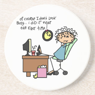 Posavasos De Arenisca Enderece la primera vez el humor