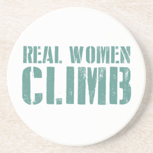 Posavasos De Arenisca Escalada de mujeres reales