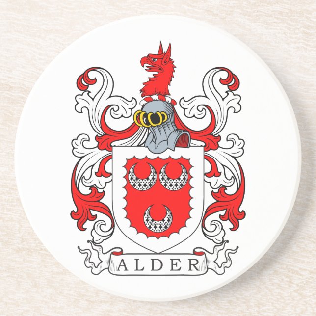 Posavasos De Arenisca Escudo de armas (Frente)