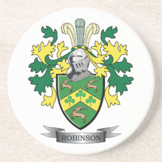 Posavasos De Arenisca Escudo de armas de Robinson