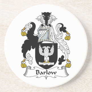 Posavasos De Arenisca Escudo de la familia de Barlow