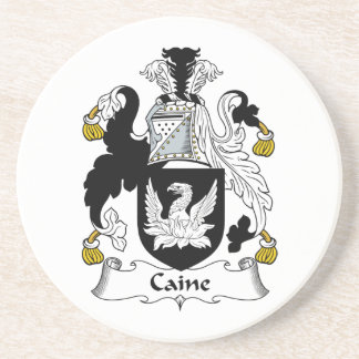 Posavasos De Arenisca Escudo de la familia de Caine