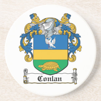 Posavasos De Arenisca Escudo de la familia de Conlan