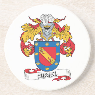 Posavasos De Arenisca Escudo de la familia de Curiel