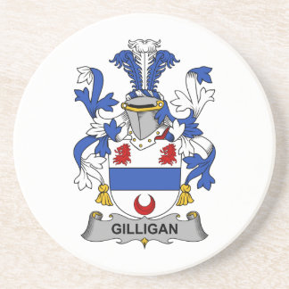 Posavasos De Arenisca Escudo de la familia de Gilligan