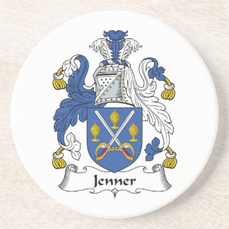 Posavasos De Arenisca Escudo de la familia de Jenner
