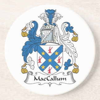 Posavasos De Arenisca Escudo de la familia de MacCallum