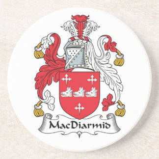 Posavasos De Arenisca Escudo de la familia de MacDiarmid