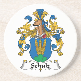 Posavasos De Arenisca Escudo de la familia de Schulz