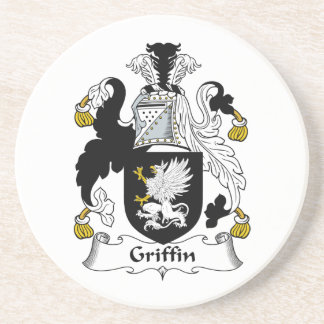 Posavasos De Arenisca Escudo de la familia del grifo