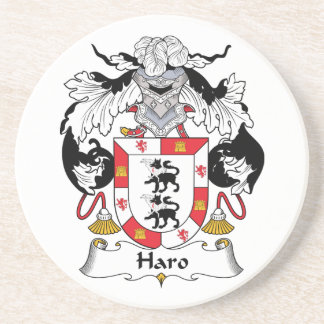 Posavasos De Arenisca Escudo de la familia del Haro
