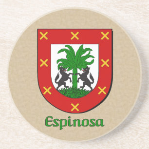 Posavasos De Arenisca Escudo heráldico de Espinosa