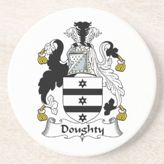 Posavasos De Arenisca Escudo valiente de la familia