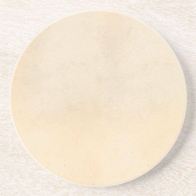 Posavasos De Arenisca Espacio en blanco antiguo de papel de la plantilla (Frente)