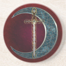 Espada y luna célticas
