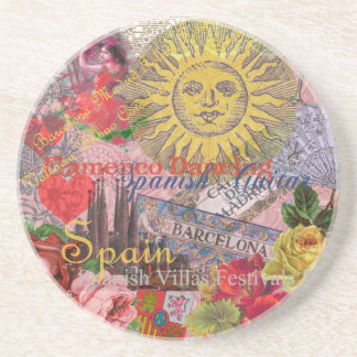 Posavasos De Arenisca España Sunshine español Travel Art