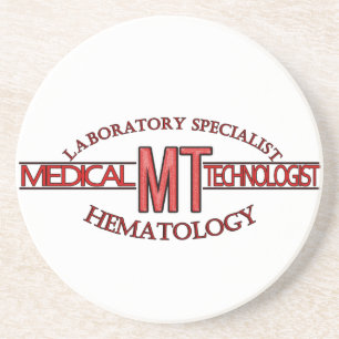 POSAVASOS DE ARENISCA ESPECIALISTA LAB MT HEMATOLOGÍA MÉDICA TECNOLOGIST