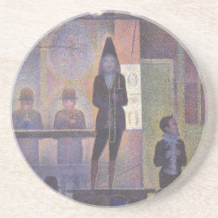 Posavasos De Arenisca Espectáculo Secundario de Circo de Georges Seurat,