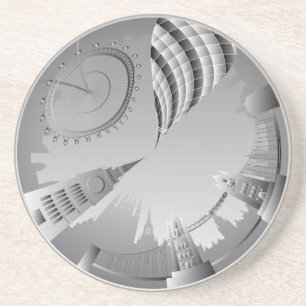 Posavasos De Arenisca Esquina de Londres