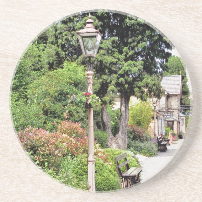 POSAVASOS DE ARENISCA ESTACIÓN DE TREN (Frente)