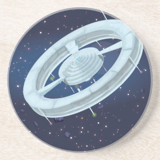 Posavasos De Arenisca Estación Espacial