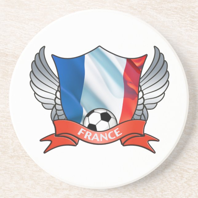 Posavasos De Arenisca Estadios de fútbol de Francia (Frente)