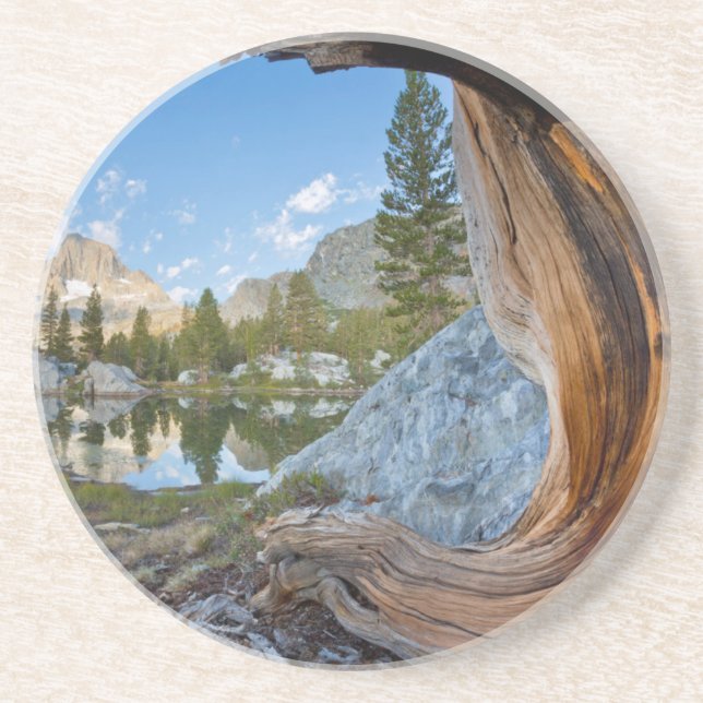 Posavasos De Arenisca Estados Unidos, California, Bosque Nacional Inyo.  (Frente)