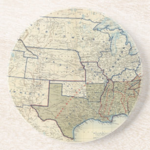 Posavasos De Arenisca Estados Unidos junio 1864