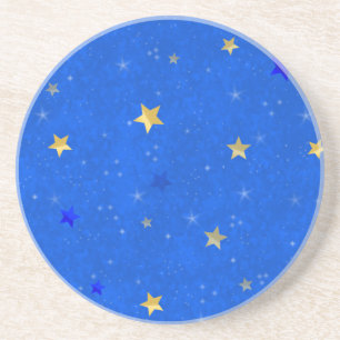 Posavasos De Arenisca Estrella brillante celestial