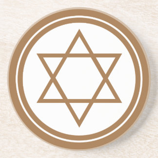Posavasos De Arenisca Estrella de David