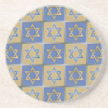 Posavasos De Arenisca Estrella Judaica De David Metalizado Gold Blue<br><div class="desc">Está viendo la colección de diseño de Lee Hiller. Coleccionista,  ropa,  regalos y objetos de colección Lee Hiller Photography o colección de arte digital. Puedes ver su fotografía de la naturaleza en http://HikeOurPlanet.com/ y seguir su blog de senderismo dentro del Parque Nacional de Hot Springs.</div>