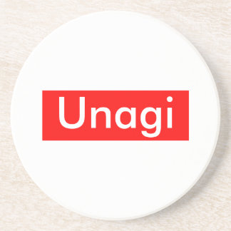 Posavasos De Arenisca Etiqueta Unagi