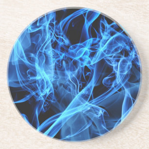 Posavasos De Arenisca Extracto azul