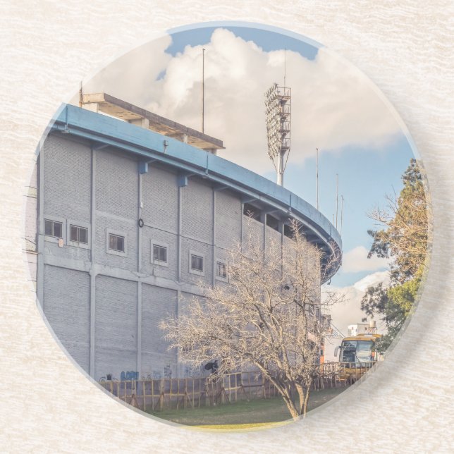 Posavasos De Arenisca Fachada del estadio de Centenario, Montevideo - (Frente)