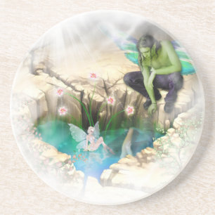 Posavasos De Arenisca Faerie in Elven Pond Vignette