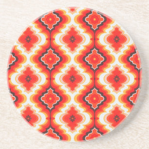 Posavasos De Arenisca Falln Psychedelic Sunset