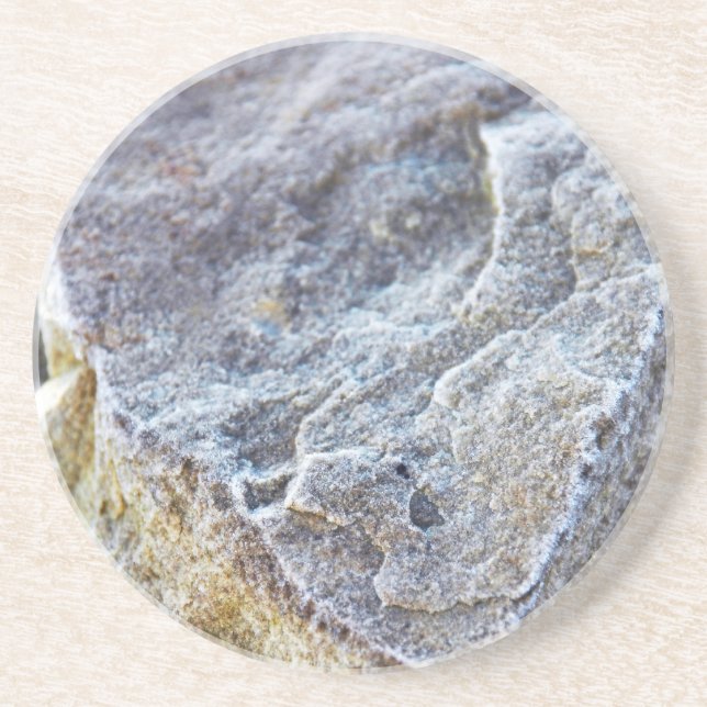 Posavasos De Arenisca Falso práctico de costa de la bebida de la piedra (Frente)