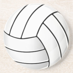 Posavasos De Arenisca Fan del voleibol