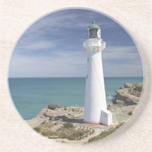 Posavasos De Arenisca Faro de Castle Point, Castlepoint, Wairarapa,
