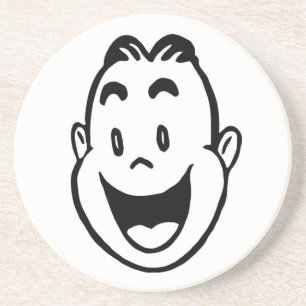 POSAVASOS DE ARENISCA FELIZ CARA