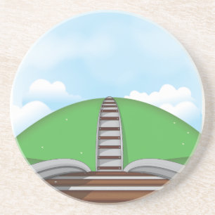 Posavasos De Arenisca Ferrocarril