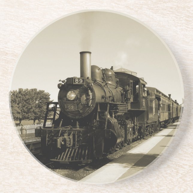 Posavasos De Arenisca Ferrocarril histórico (Frente)