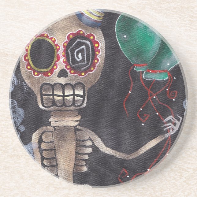 Posavasos De Arenisca Fiesta (Frente)