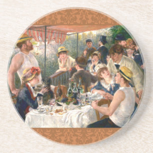 Posavasos De Arenisca Fiesta de Renoir French Luncheon Boating